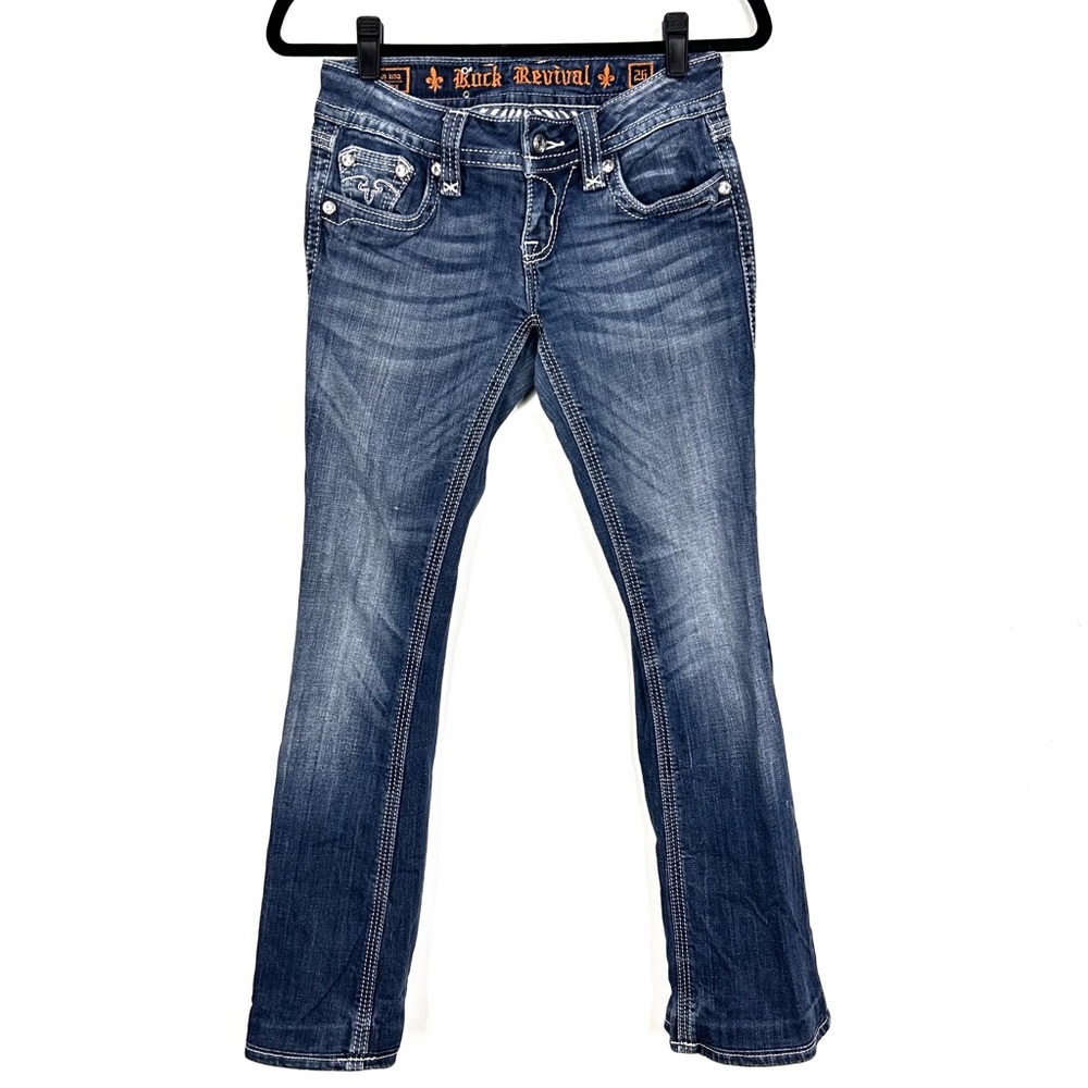 ROCK REVIVAL Erin bootcut jeans F11